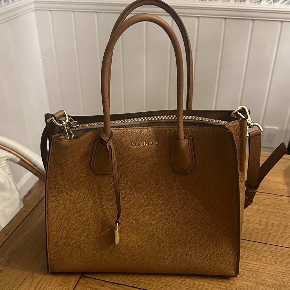 Michael Kors Brown Satchel Bag